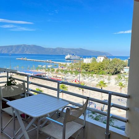 Sea View Apartment Вльора Екстер'єр фото